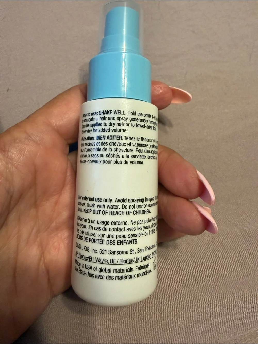 K18 AstroLift Reparative Volume Spray